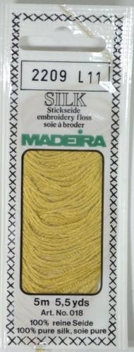 2209 шовкове муліне Madeira Silk Deep Tan фото 2