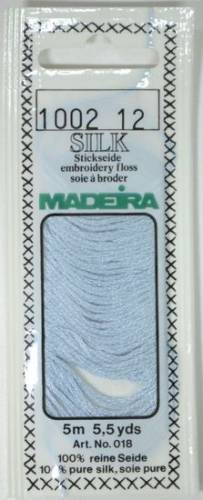 1002 шовкове муліне Madeira Silk Mid Blue фото 2
