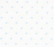 Канва Stern-Aida Petit Point 14 Zweigart 3706/5239, біла з блакитним, 50х55 см