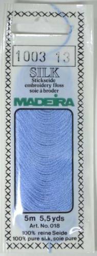 1003 шовкове муліне Madeira Silk Baby Blue фото 2