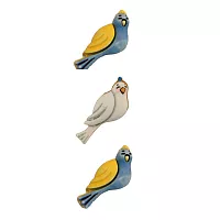 Набір декоративних гудзиків Пташки, Buttons Galore SF129