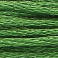 0258 мулине Anchor Parrot Green Dark