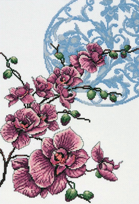 Набор для вышивки крестиком Orchids Design Works 2727