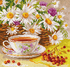 Полуденный чай, набор для вышивки крестом, Алиса 5-13