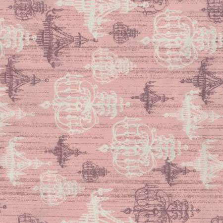 Набор тканей из серии Shabby Chic, розовый фото 3