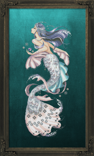 Схема для вишивання Crystal Mermaid Aquabella, Bella Filipina BF034