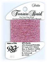 PB13 Нитка Treasure Braid Petite Rainbow Gallery Pink