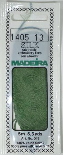 1405 шовкове муліне Madeira Silk Dark Ocean Green фото 2