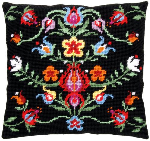 Набір для вишивання подушки гобелен Folklore Vervaco PN-0168251