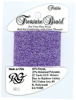 PB12 Нитка Treasure Braid Petite Rainbow Gallery Lavender