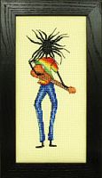 Набір для вишивання хрестиком The Reggae Dancer Anchor Fleur de Lis EPX816