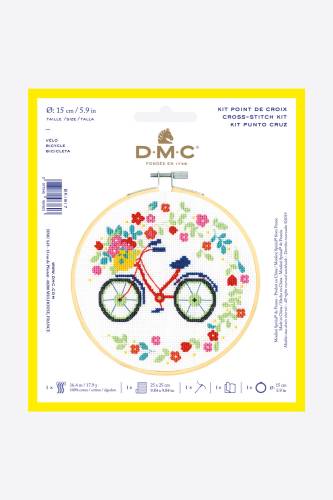 Набір для вишивки хрестиком Велосипед DMC BK1917 фото 2