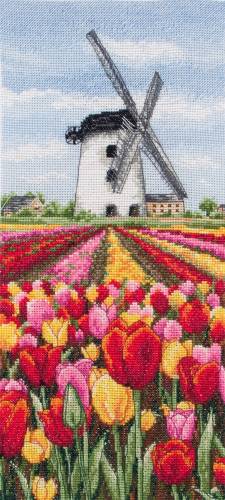 Набор для вышивки крестиком Dutch Tulips Anchor PCE0806