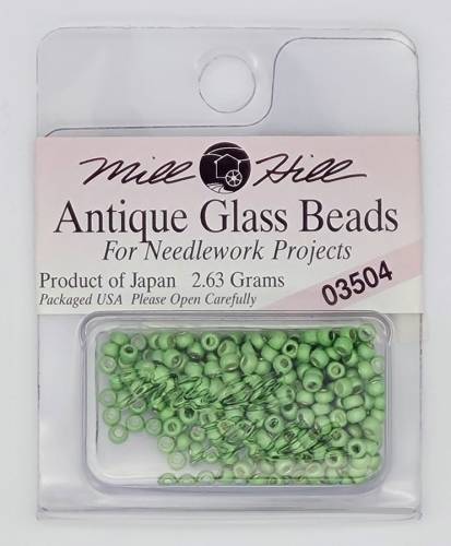 03504 бисер Mill Hill, 11/0 Satin Moss Antique Glass Beads фото 2