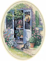 Набір для вишивання хрестиком Garden Door Dimensions 35124