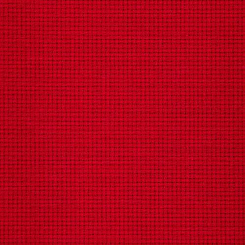Канва Fein-Aida 18 Zweigart 3793/954, червона, 50х55 см