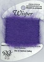 Нитка Wisper Rainbow Gallery W128, фіолетова