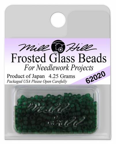 62020 бисер Mill Hill, 11/0 Creme De Mint Frosted Seed Beads фото 2