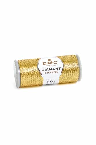 G3821 нитка металік DMC Diamant Grande, світле золото фото 2