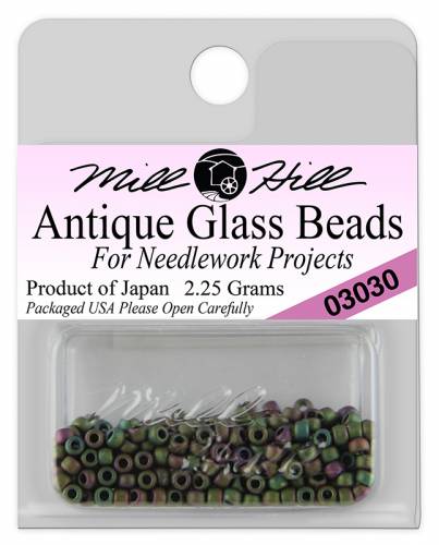 03030 бисер Mill Hill, 11/0 Camouflage Antique Glass Beads фото 3