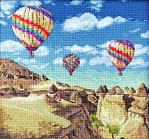 Набір для вишивки хрестиком Balloons over Grand Canyon Letistitch LETI 961