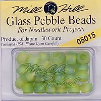 05015 бисер Mill Hill, 3/0 Frosted Citrus Pebble Glass Beads