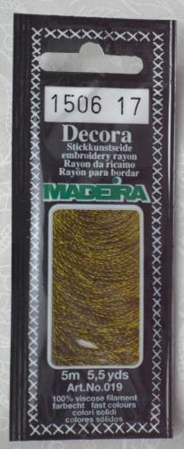1506 нитки для вишивки Madeira Decora Olive фото 2