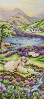 Набір для вишивання хрестиком Highlands Landscape Anchor PCE0816