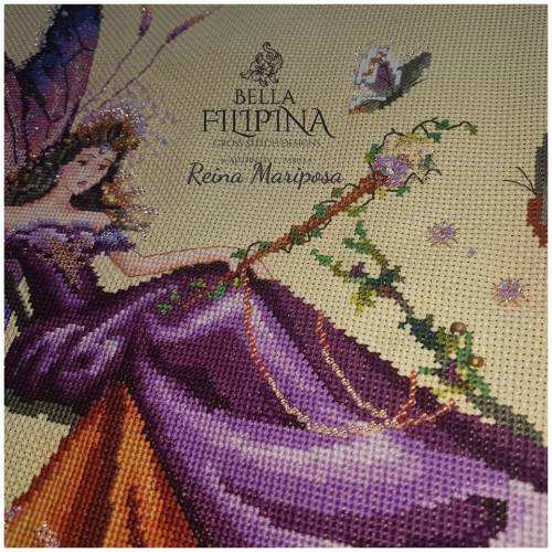 Схема для вишивання Reina Mariposa, Bella Filipina BF006 фото 2