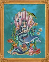 Схема для вишивання Amphitrite, Queen Goddess Of The Sea, Bella Filipina BF018