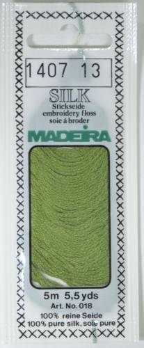 1407 шовкове муліне Madeira Silk Dark Sea Green фото 2