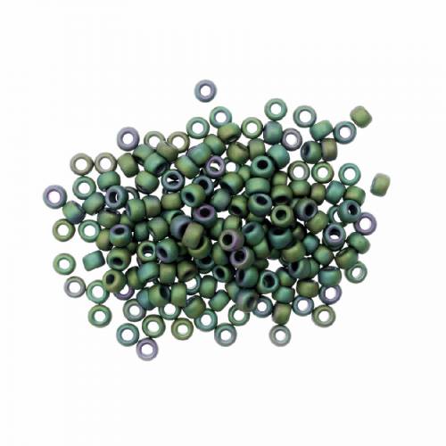 16613 бисер Mill Hill, 6/0 Juniper Green Glass Beads