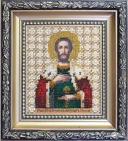 Икона великого князя Александра Невского, набор для вышивки бисером Чарівна мить Б-1030