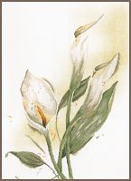 Набор для вышивки крестиком Lanarte Calla lily flower (PN-0008015)