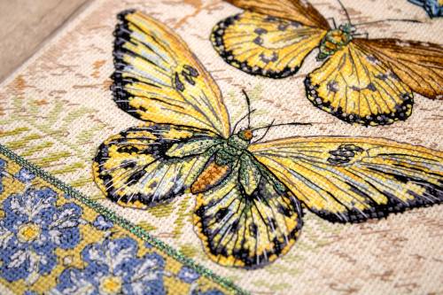 Набір для вишивки хрестиком Vintage Wings-Le Papillons Letistitch LETI 975 фото 3