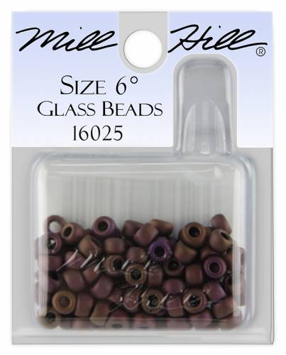 16025 бисер Mill Hill, 6/0 Wildberry Glass Beads фото 2