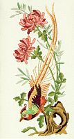 Набор для вышивки гладью Vintage Chrysanthemum Anchor PE644