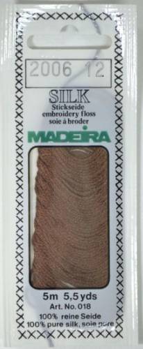 2006 шовкове муліне Madeira Silk Coco Brown фото 2