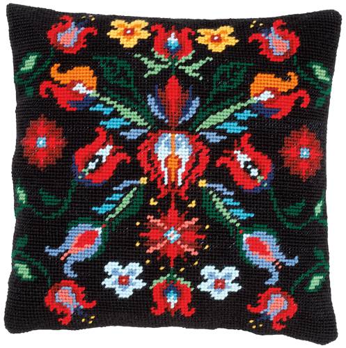 Набір для вишивання подушки гобелен Folklore Vervaco PN-0168334