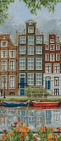 Набір для вишивання хрестиком Amsterdam Street Scene Anchor PCE0814