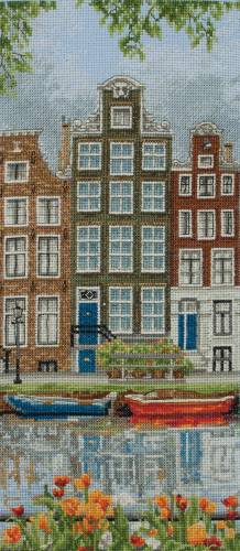 Набор для вышивки крестиком Amsterdam Street Scene Anchor PCE0814