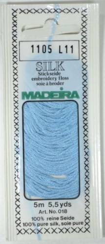 1105 шовкове муліне Madeira Silk Teal фото 2