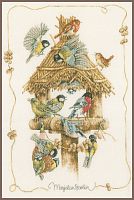 Набор для вышивки крестом Birdhouse (Скворечник) Lanarte PN-0007962
