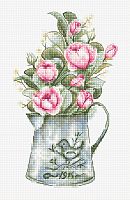 Набір для вишивки хрестиком Букет з трояндами, Luca-S B7006