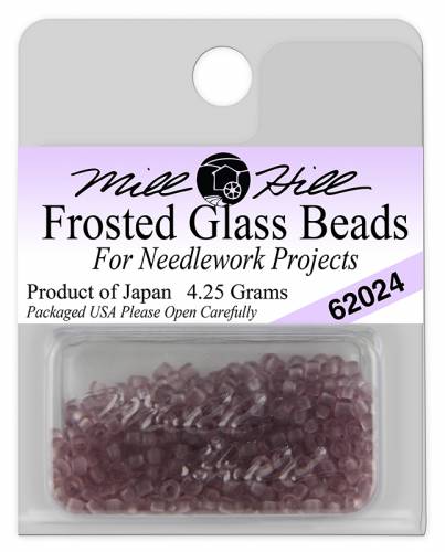 62024 бисер Mill Hill, 11/0 Heather Mauve Frosted Seed Beads фото 2