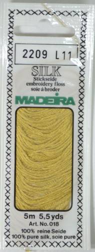 2209 шовкове муліне Madeira Silk Deep Tan фото 2