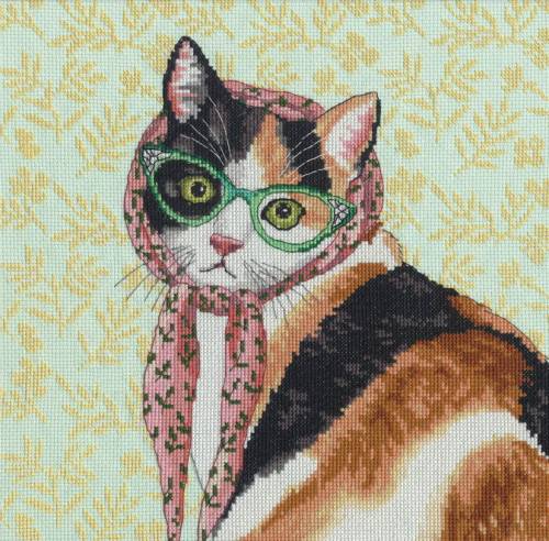 Набор для вышивания Мама кошка Mama Cat Dimensions 70-35395