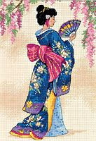 Набір для вишивання хрестиком Elegant Geisha Dimensions 06953