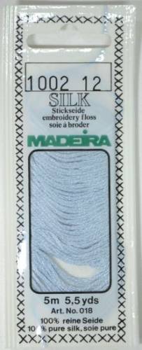 1002 шовкове муліне Madeira Silk Mid Blue фото 2