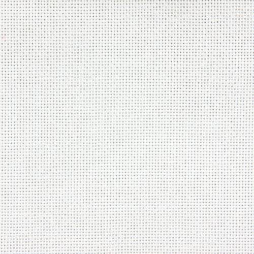 Ткань равномерная 25 ct Lugana метраж, белая, Zweigart 3835/100